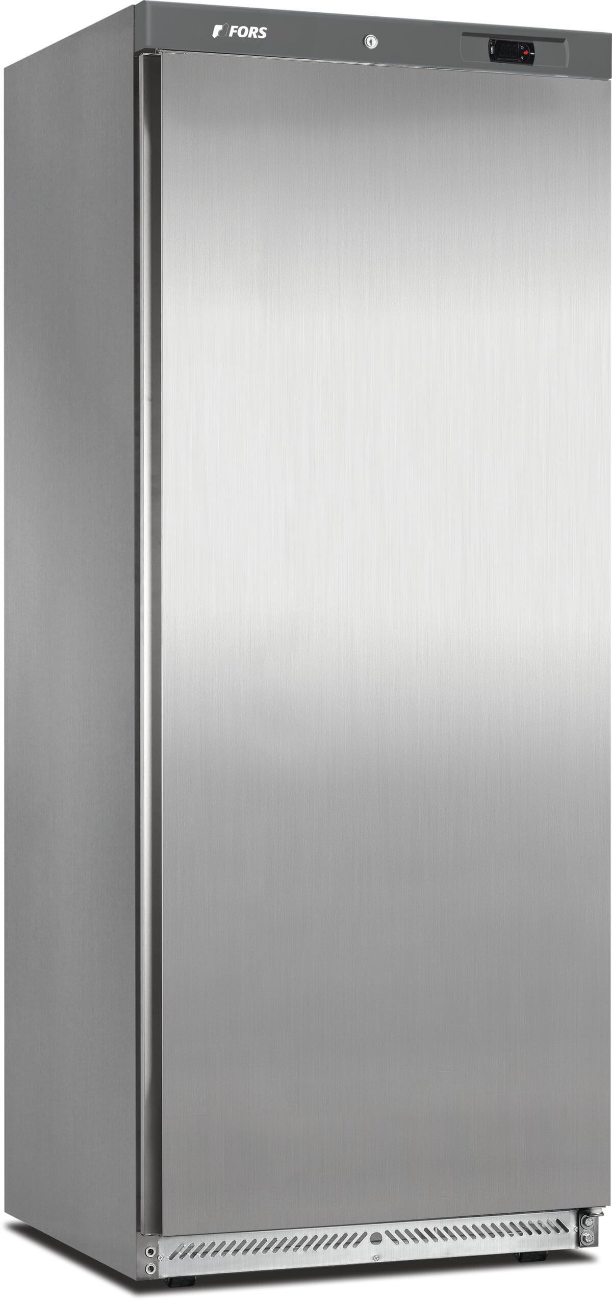 FORS Gastronomie-Kühlschrank, Volltür, Edelstahl, GN 2/1 GCV 600 ES